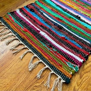 Small handmade Indonesian rug